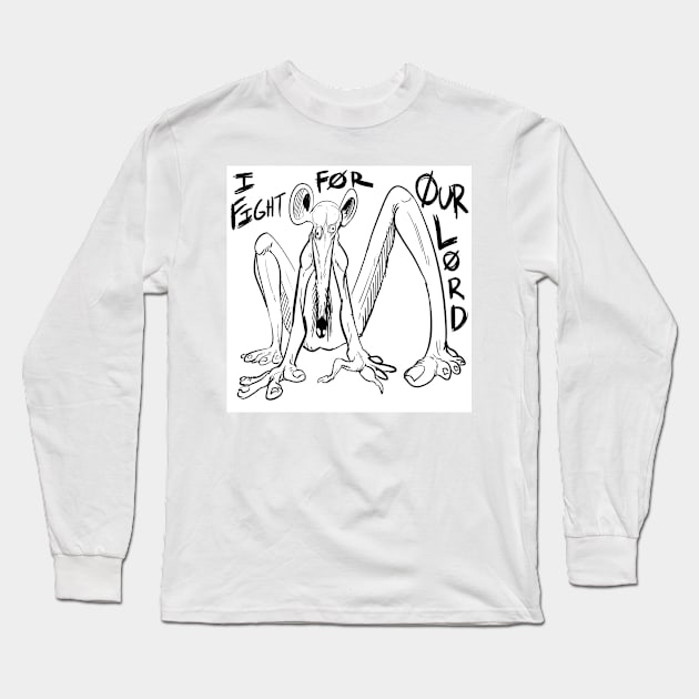 The Dude Long Sleeve T-Shirt by Spore Crow